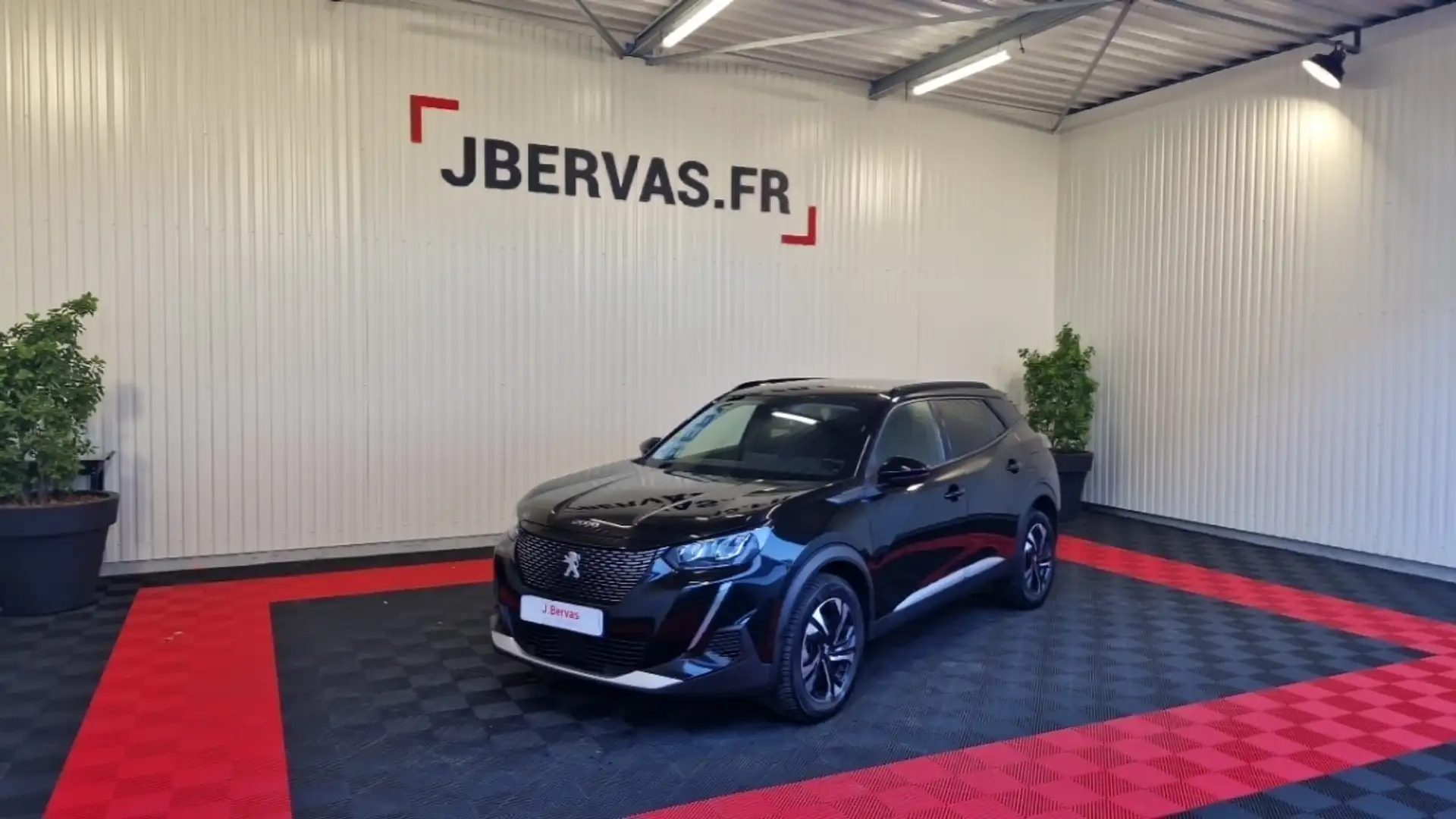 Peugeot 2008 BLUEHDI 130 SS EAT8 ALLURE Noir - 1