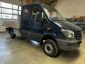 Mercedes-Benz Sprinter 313 CDI Doka 4x4 Autom. AHK 3.5t Blauw - thumbnail 4