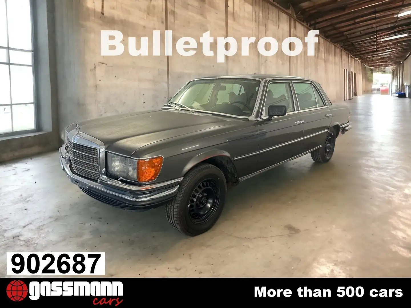 Mercedes-Benz 450 SEL 6.9 Limousine, Panzer Armored gepanzert Gri - 1