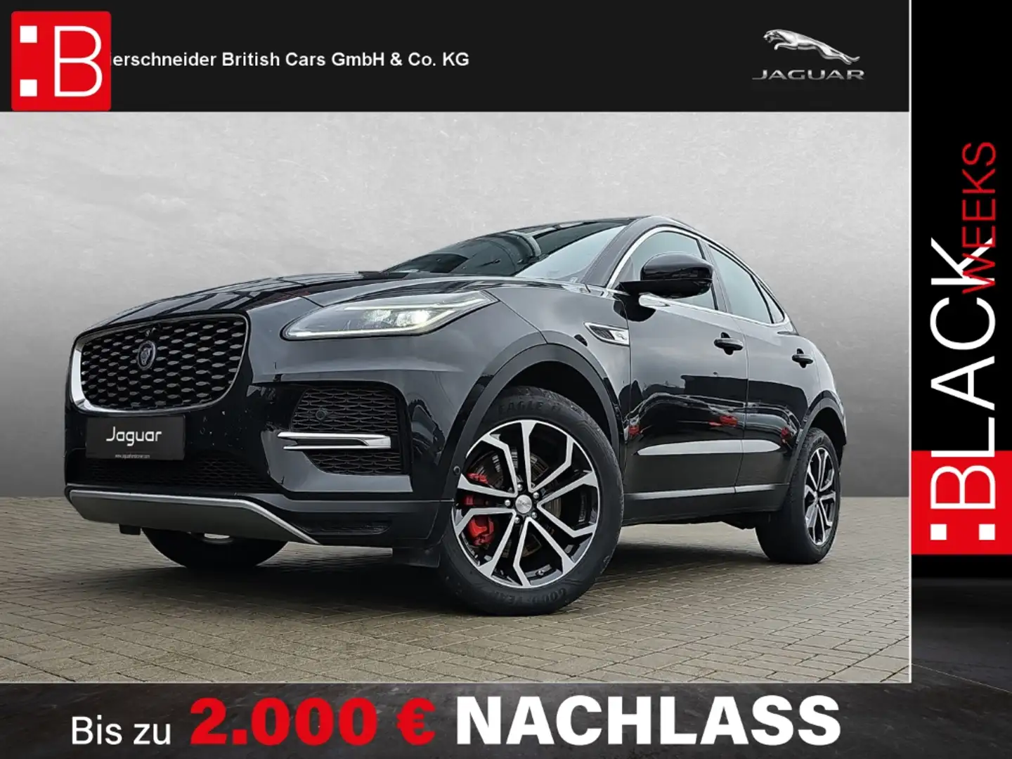 Jaguar E-Pace P160 FWD SE Schwarz - 1