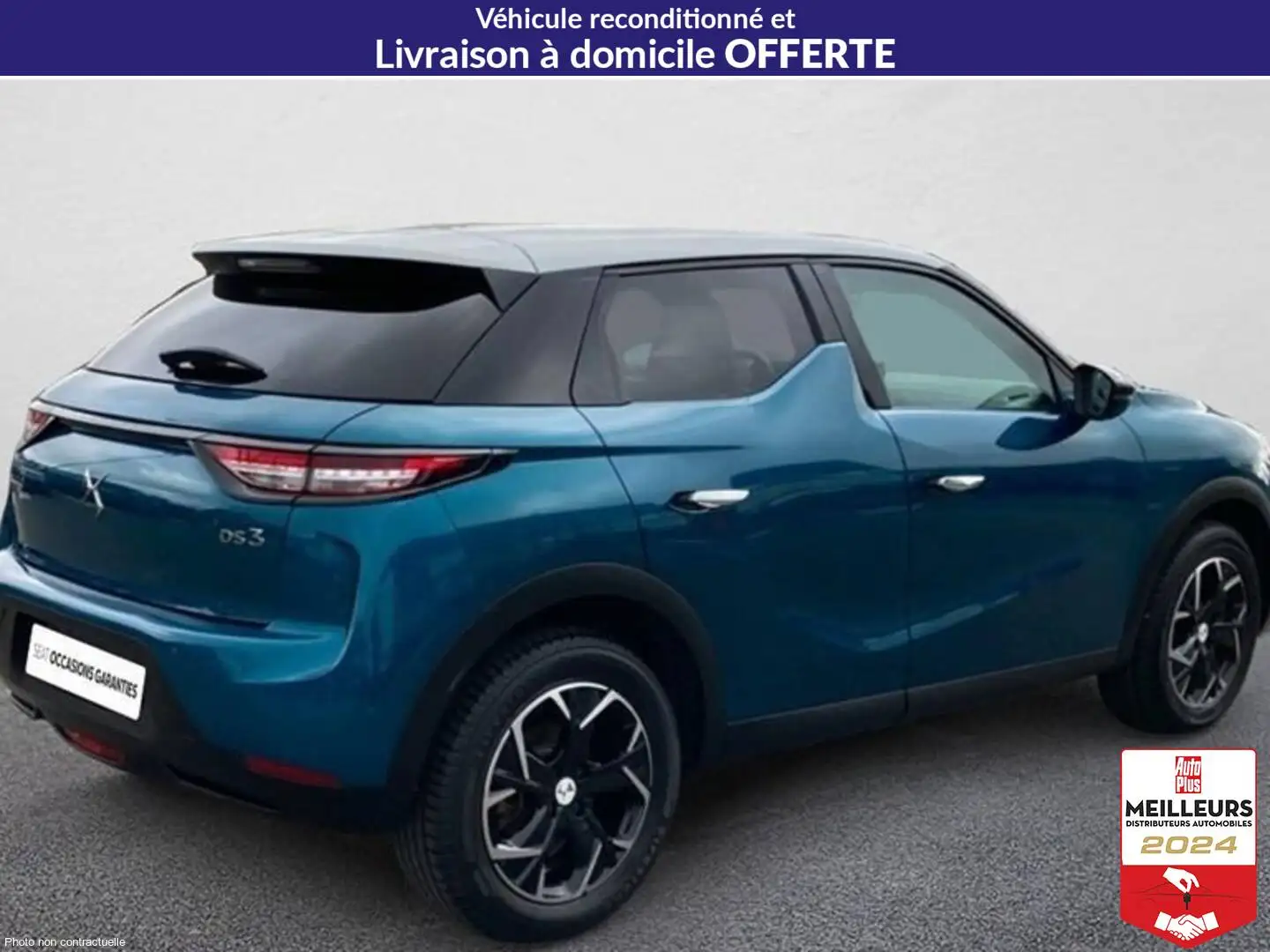 DS Automobiles DS 3 Ds3 crossback e-tense so chic Kék - 2