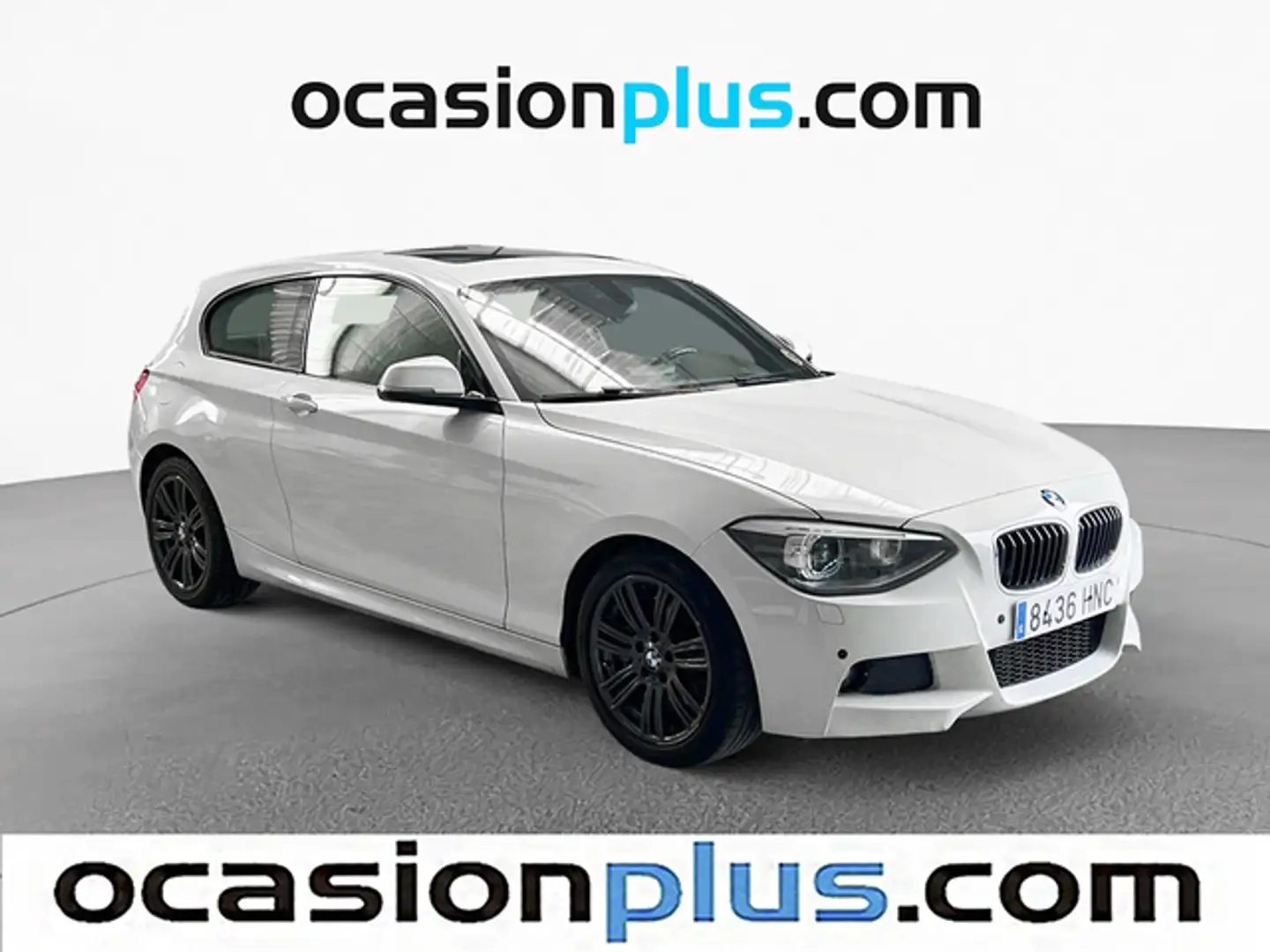 BMW 116 125d Blanc - 2