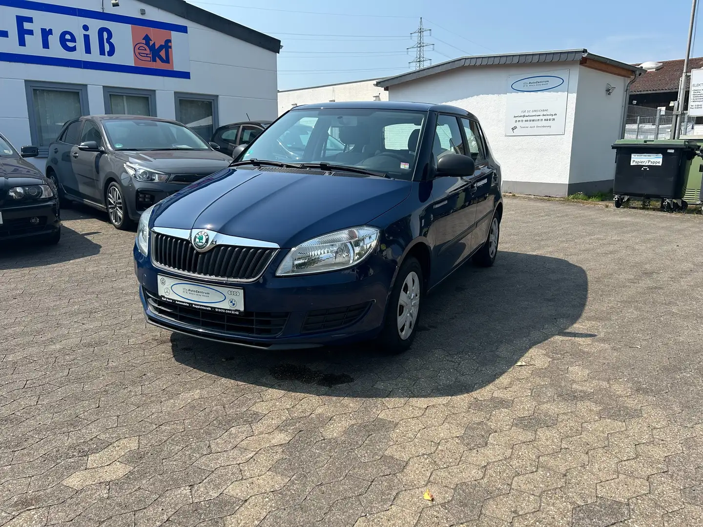 Skoda Fabia Cool Edition 1.Hand Klima Blau - 1