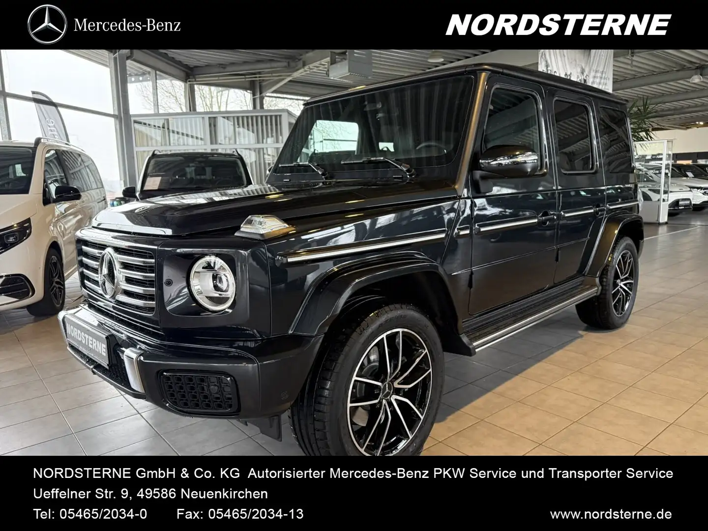 Mercedes-Benz G 450 G 450 d AMG-Line Massage Standheizung Sitzklima Noir - 1