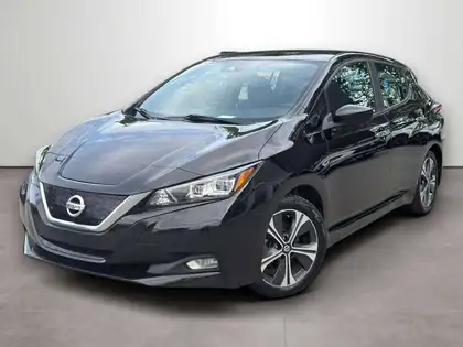 Black 2020 Nissan LEAF Hatchback Front-Wheel Drive Automatic