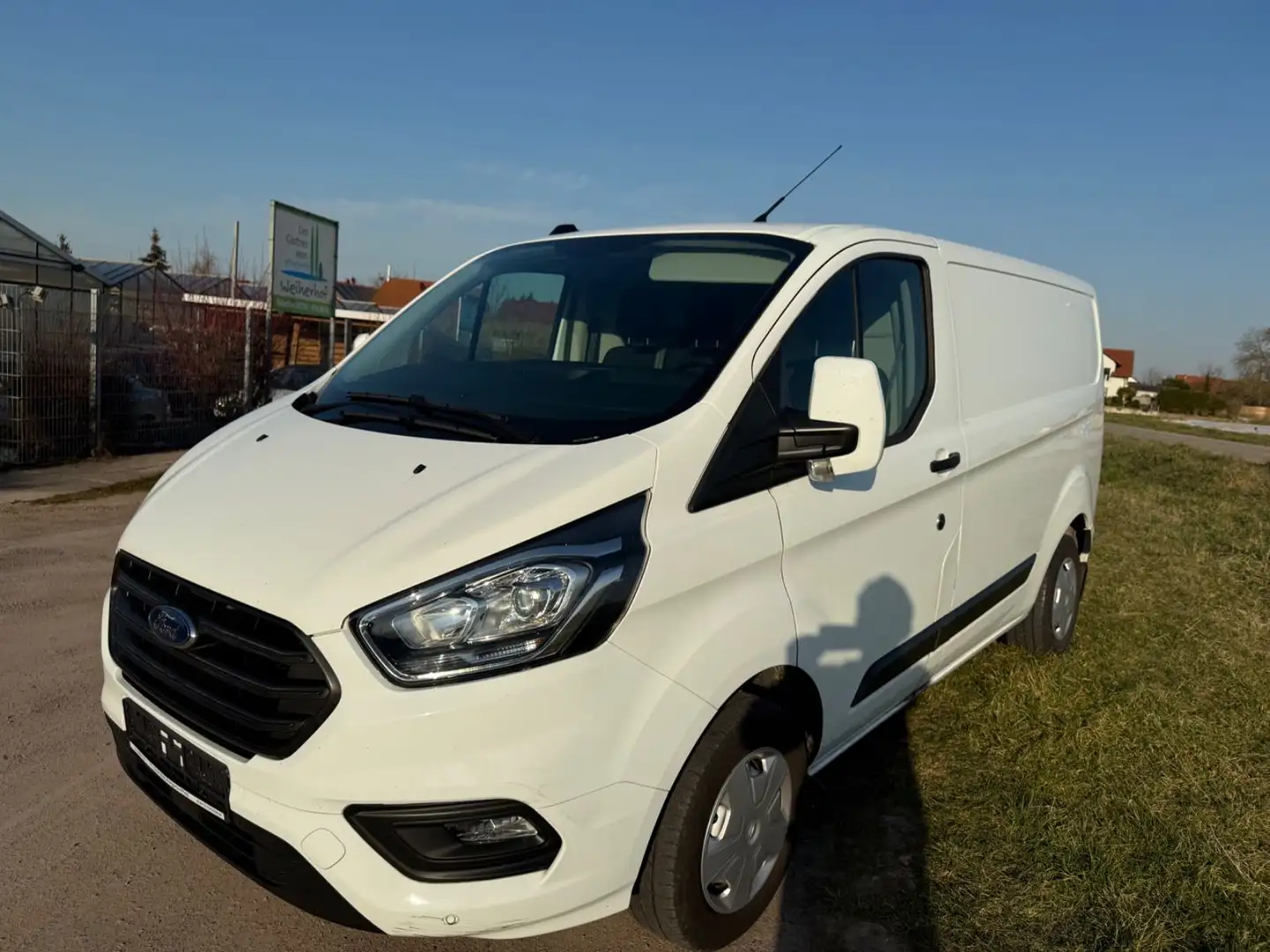 Ford Transit Custom Kasten 300 Standh. Neuw. Regale Wit - 1