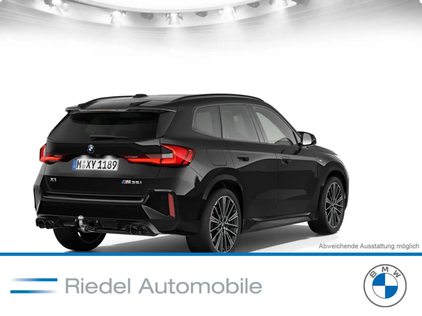 BMW X1 M35i xDrive Navi DSG Tempom.aktiv Panoramadach Blu Negro - 2