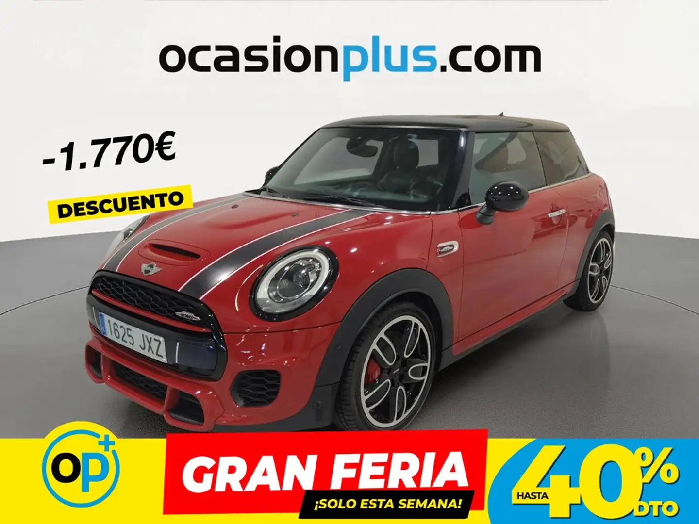 MINI John Cooper Works Aut. Rojo - 1