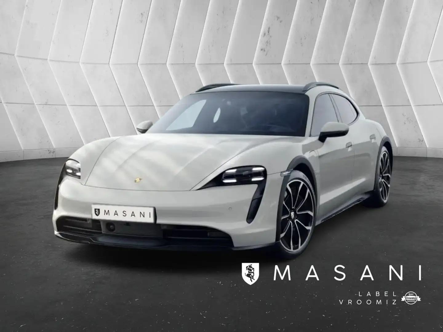 Porsche Taycan 4s cross turismo 571ch roues ar acc Gris - 1