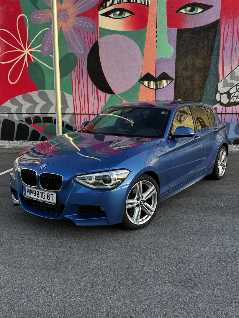 BMW 118 M-paket Blau - 2