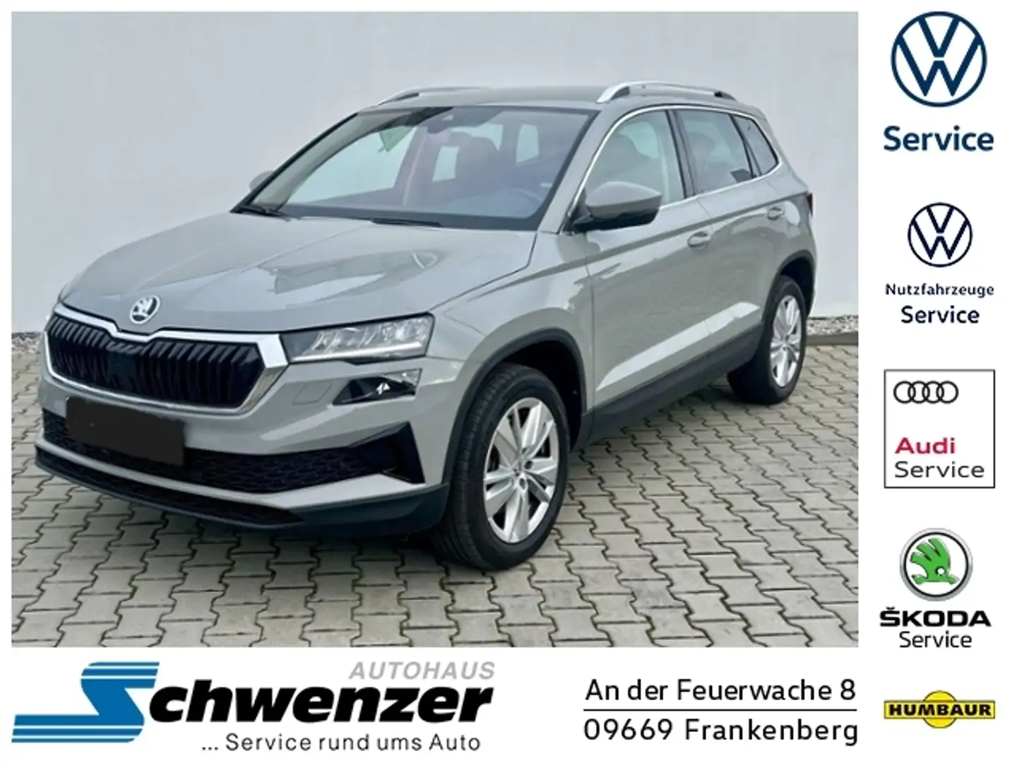 Skoda Karoq LED ACC SHZ RFK beh.FS&LR Vor.AHZV KLIMA ALU Gris - 1