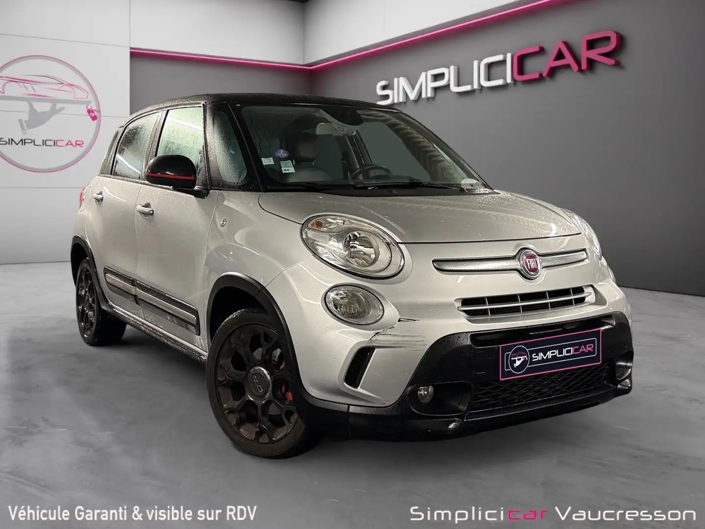 Fiat 500L 500L 0.9 8V 105 CH TWINAIR S/S BEATS EDITION (KIT GRUAU) Gris - 1