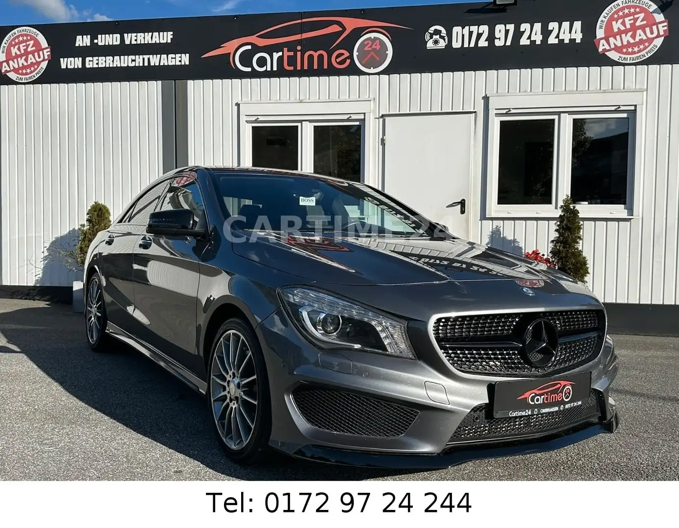 Mercedes-Benz CLA 250 AMG Line*NIGHT PAKET*SCHECKHEFT* Grigio - 2