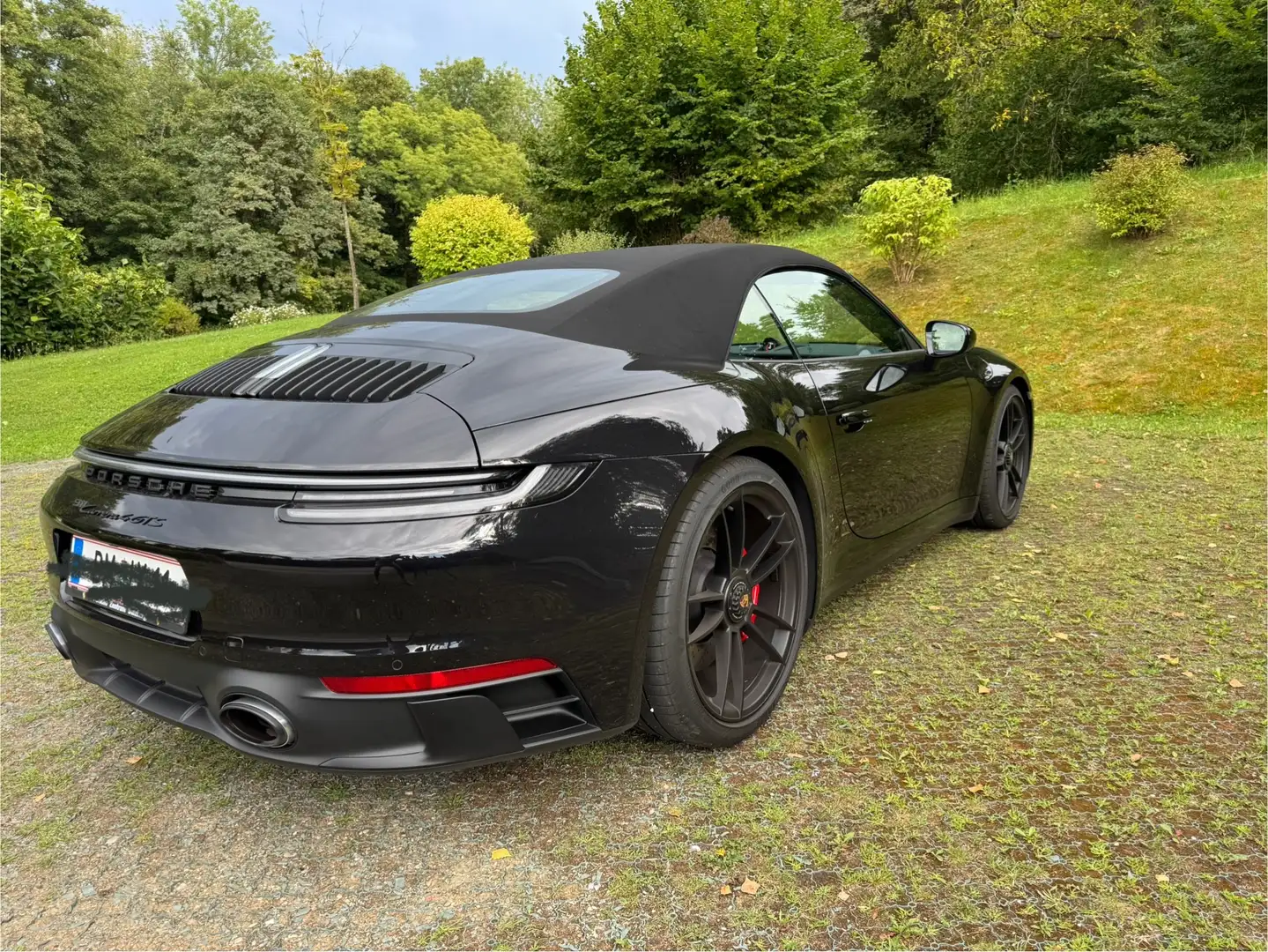 Porsche 911 911 Carrera 4 GTS Cabrio PDK  Approved Garantie Schwarz - 1