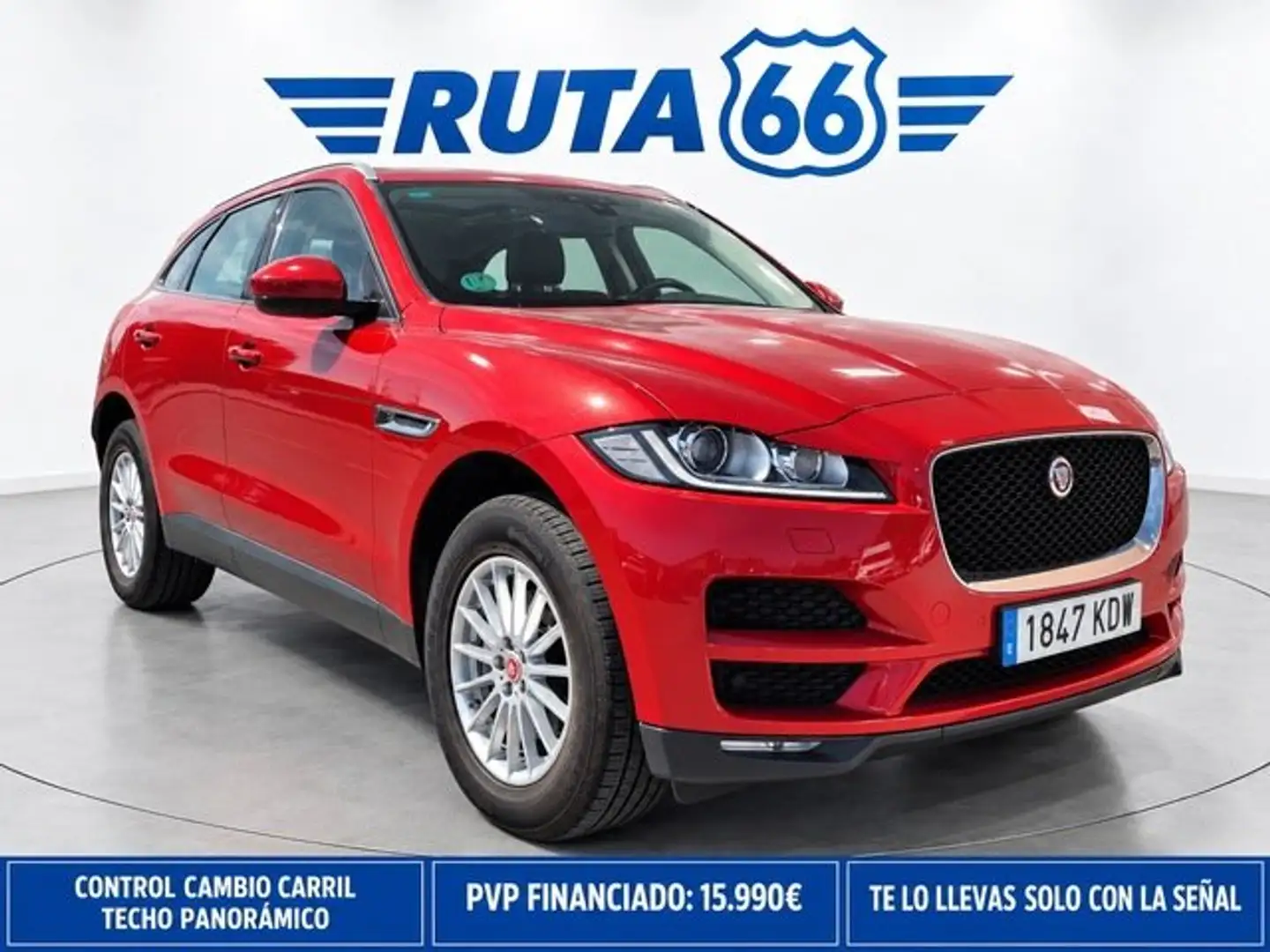Jaguar F-Pace 2.0i4D Pure Aut. AWD 180 Rojo - 2