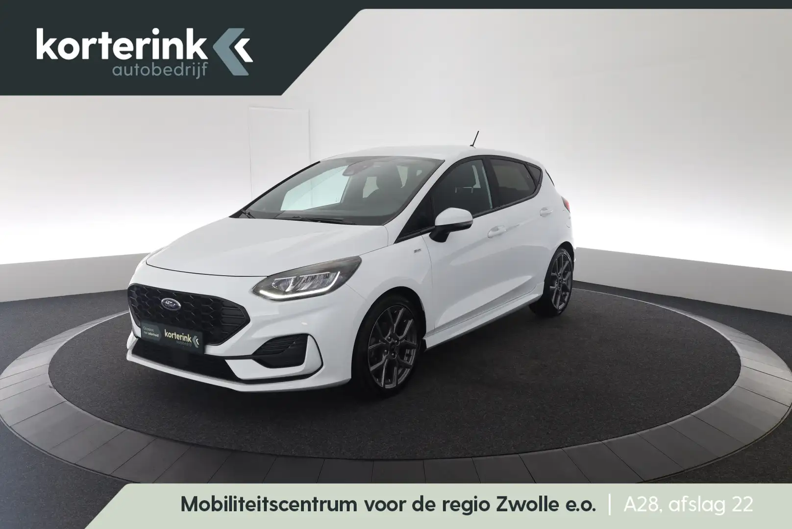 Ford Fiesta 1.0 EcoBoost Hybrid ST-Line X Blanc - 1