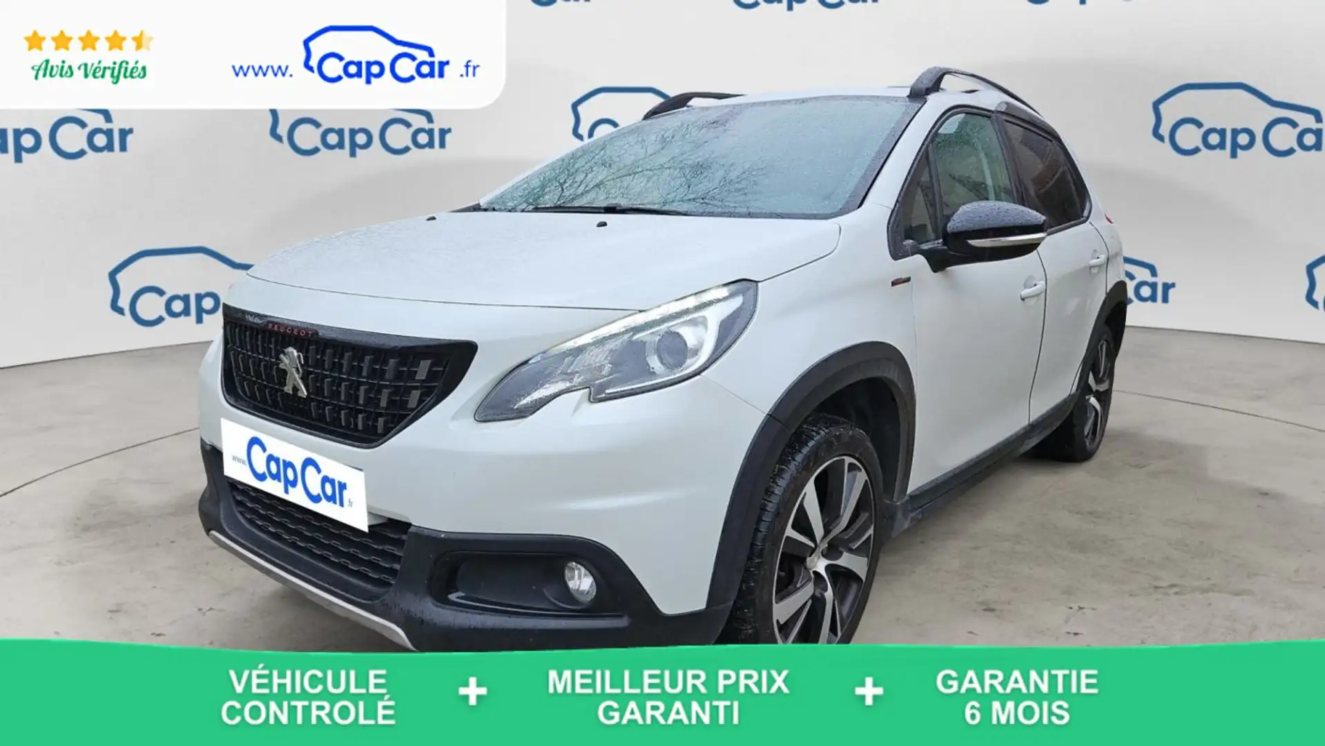 Peugeot 2008 1.2 PureTech 130 GT-Line Blanc - 1