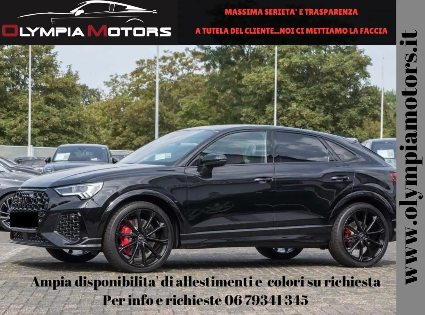 Audi RS Q3 SPB QUATTRO NAVI LED 21' MATRIX B&O PANORAMA Nero - 1