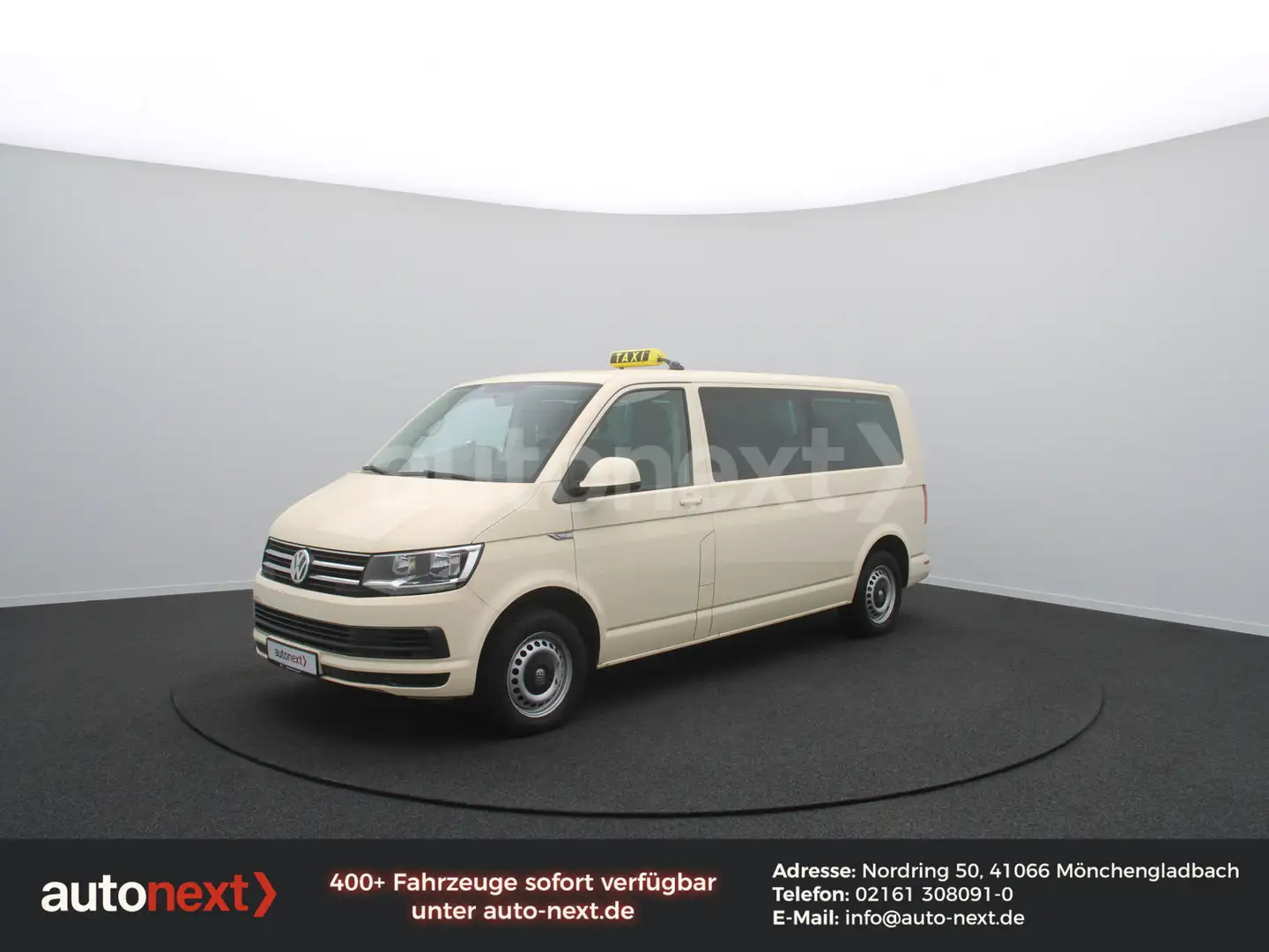 Volkswagen T6 Caravelle lang DSG *TAXI* TAXAMETER+9-Sitze+TOP (0942) Beige - 1