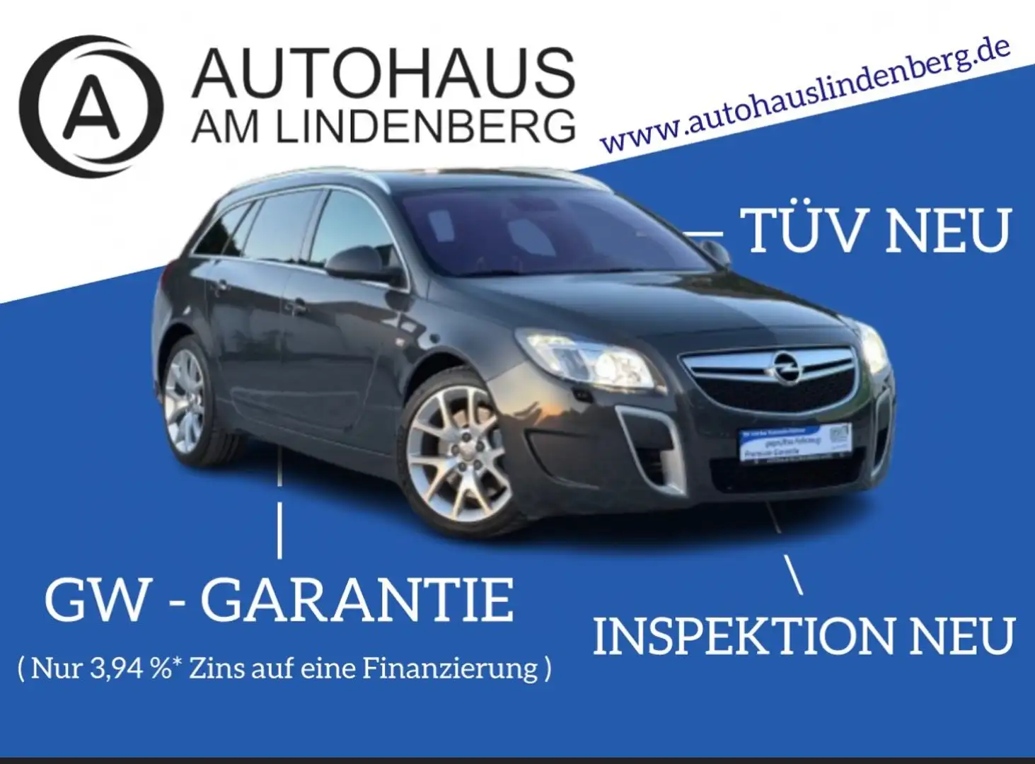 Opel Insignia A ST UNLIMITED OPC 4x4*NAVI*LED*PDC Grau - 1