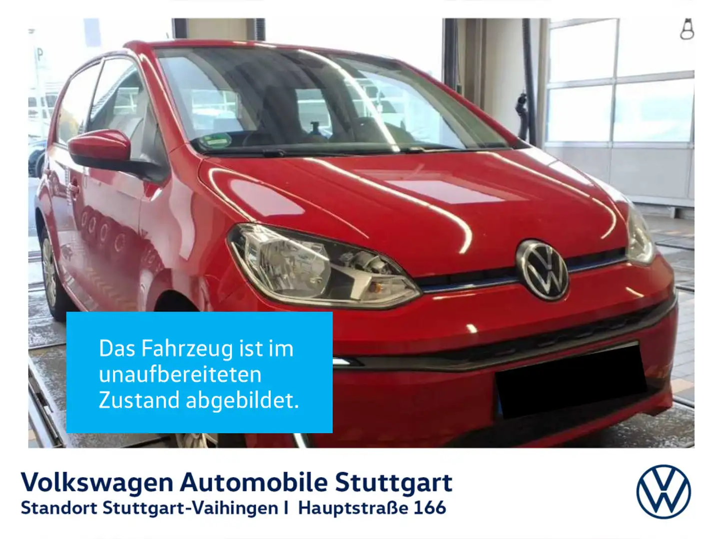 Volkswagen e-up! SHZ Klima Rouge - 1