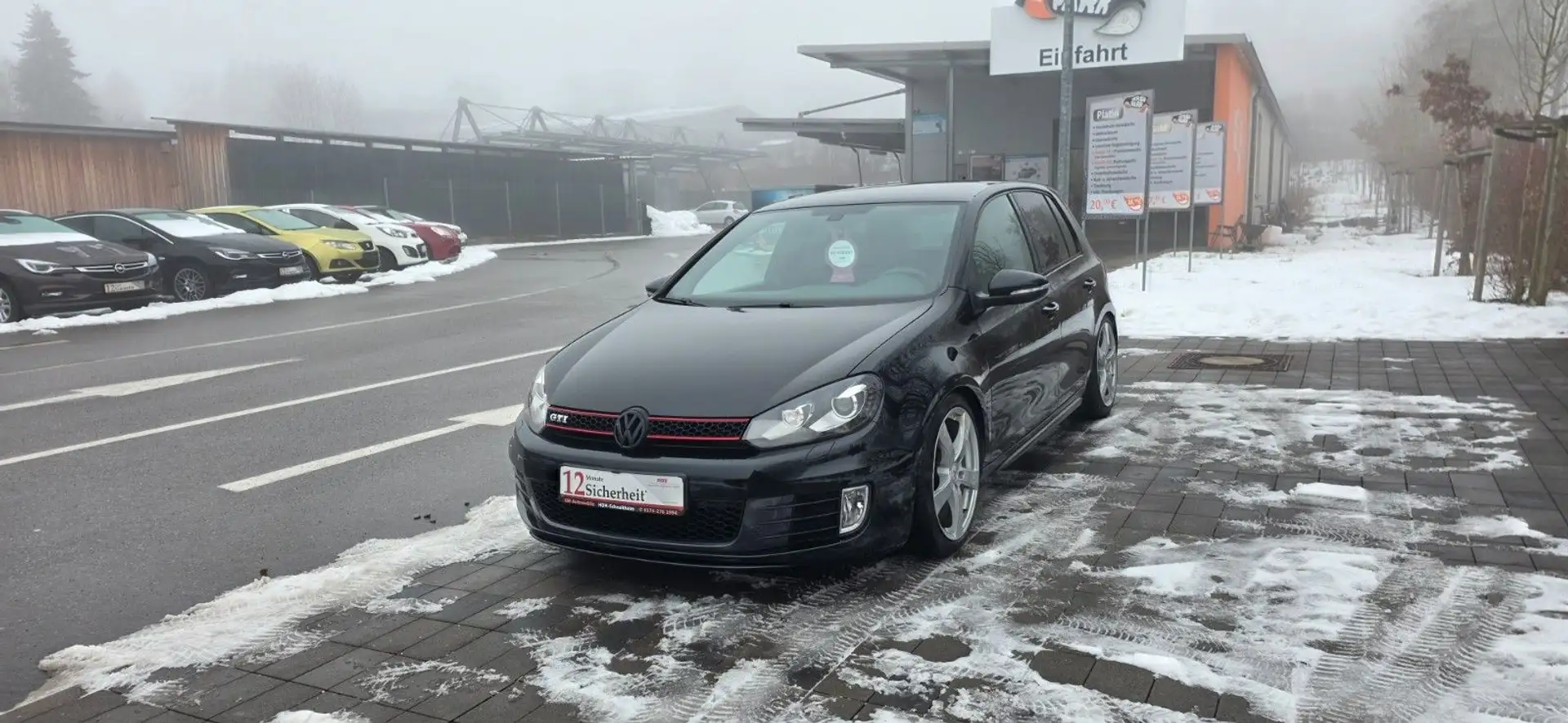 Volkswagen Golf VI GTI*TÜV-NEU*NAVI*SHZ*PDC*KLIMAAUTOM.* Noir - 1