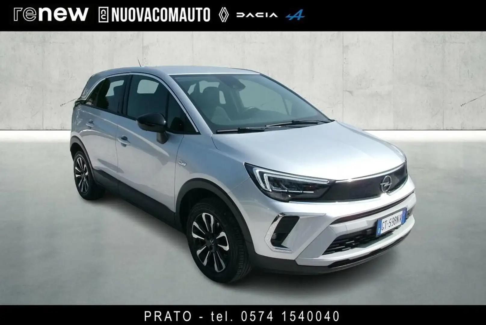 Opel Crossland X 1.2 Elegance 110cv Argento - 2