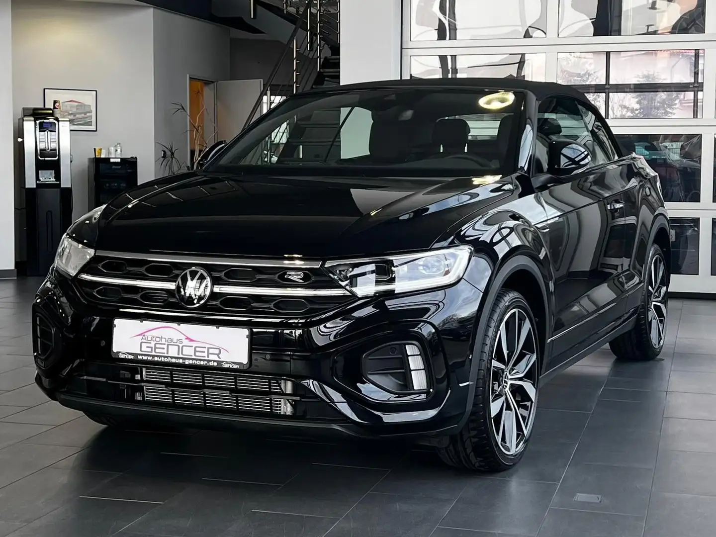 Volkswagen T-Roc Cabriolet 1.5 TSI "R-Line/Matrix/ACC/AHK" Noir - 1