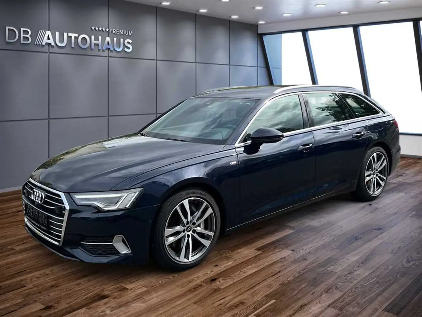 Audi A6 50 sport 2.0 TFSI e quattro S tronic Blauw - 1