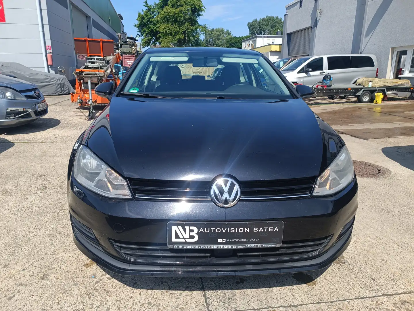 Volkswagen Golf VII 1.6 TDI BlueMotion Technology Trendline,Klima Zwart - 2