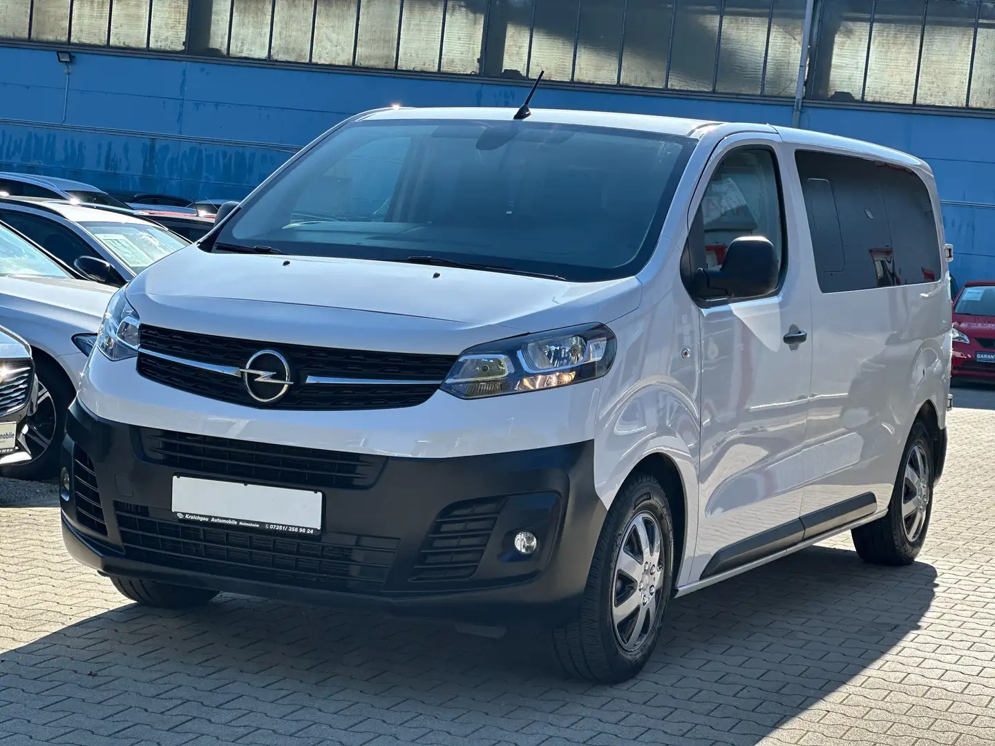 Opel Zafira Life 1.5 D*9-Sitze*AHK*2xKlima*Kamera*Navi*Parkpilot Weiß - 1