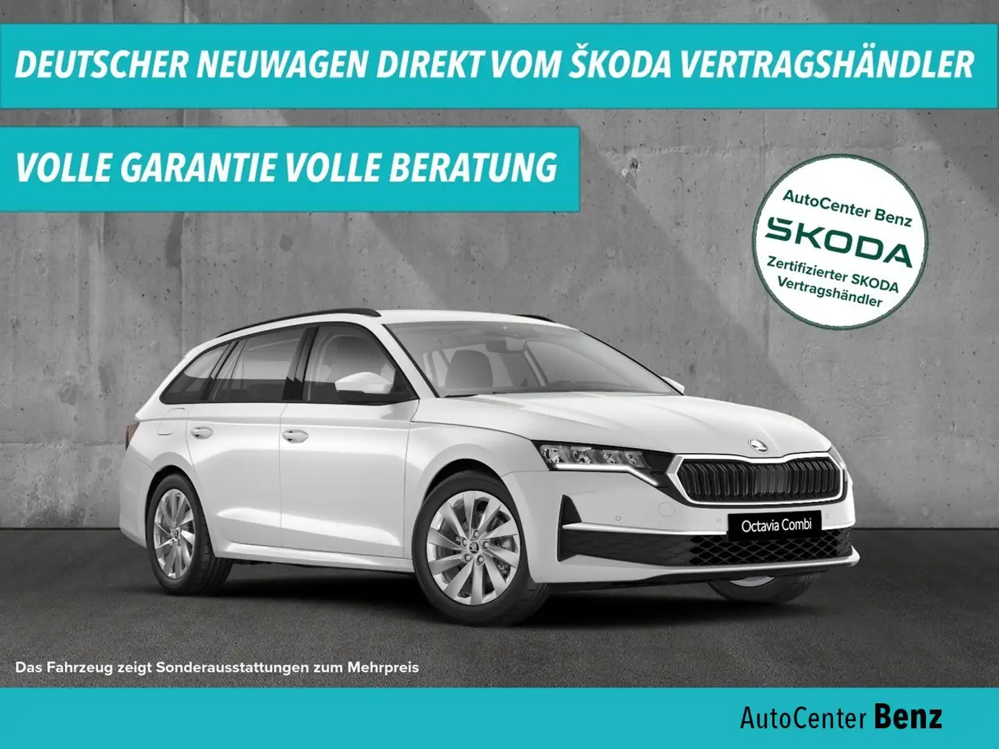 Skoda Octavia Combi 1.5 TSI Selection *LED*VC*DAB+*PDC Klima Blanco - 1