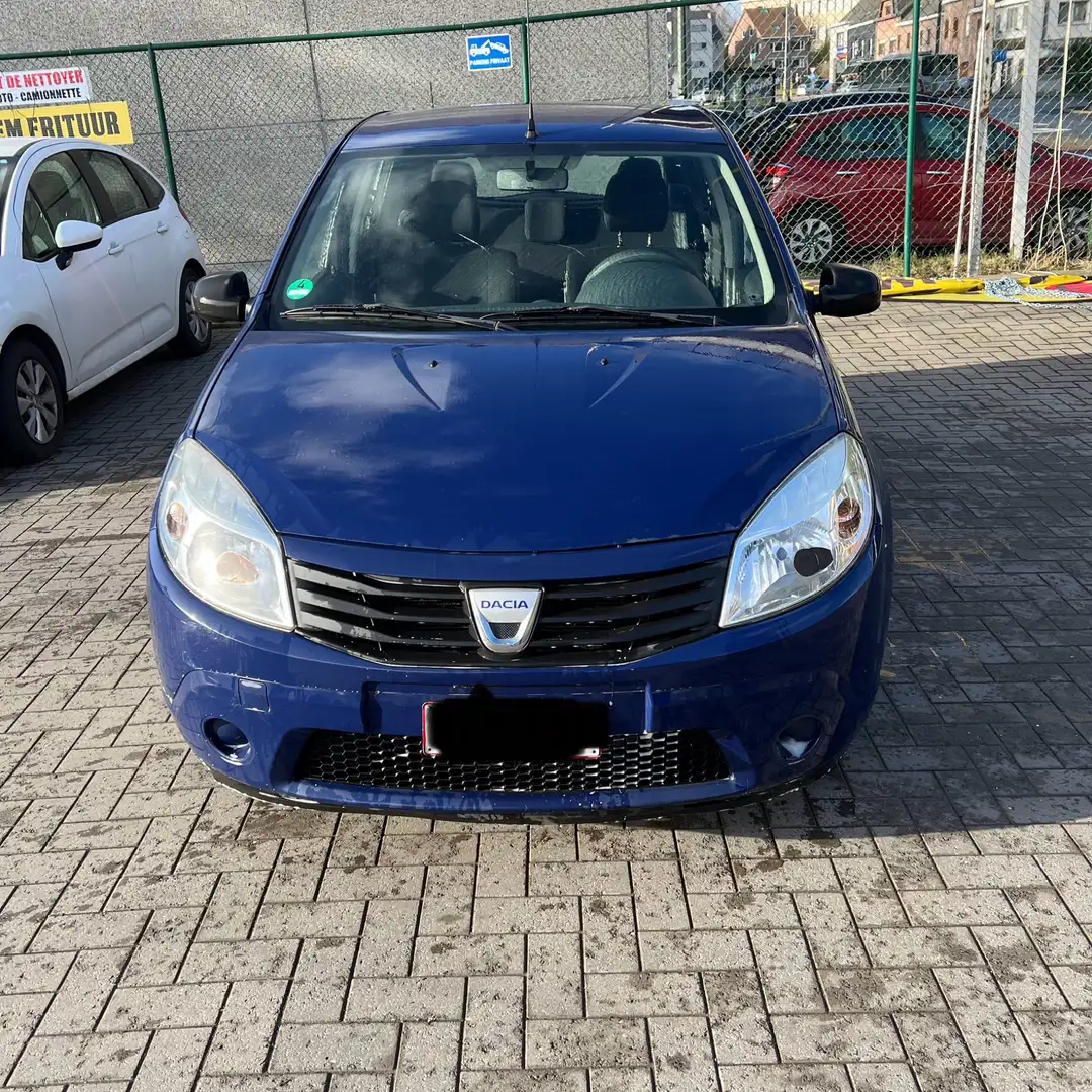 Dacia Sandero 1.4 MPI Ambiance Clima Bleu - 1