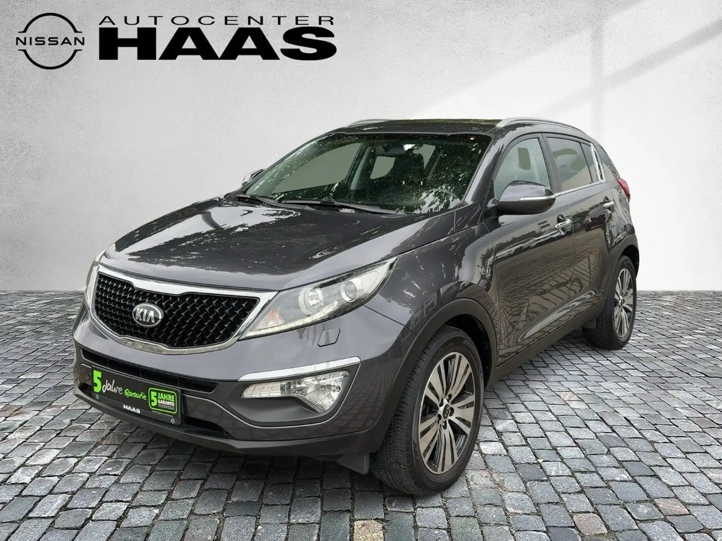 Kia Sportage 2.0 CRDi Spirit 1.Hand*TOP Zustand Grau - 2