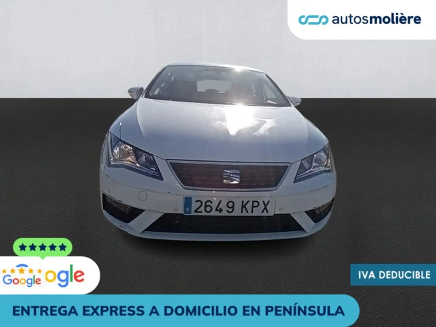 SEAT Leon 1.4 TGI GNC S&S Style 110 Blanc - 2