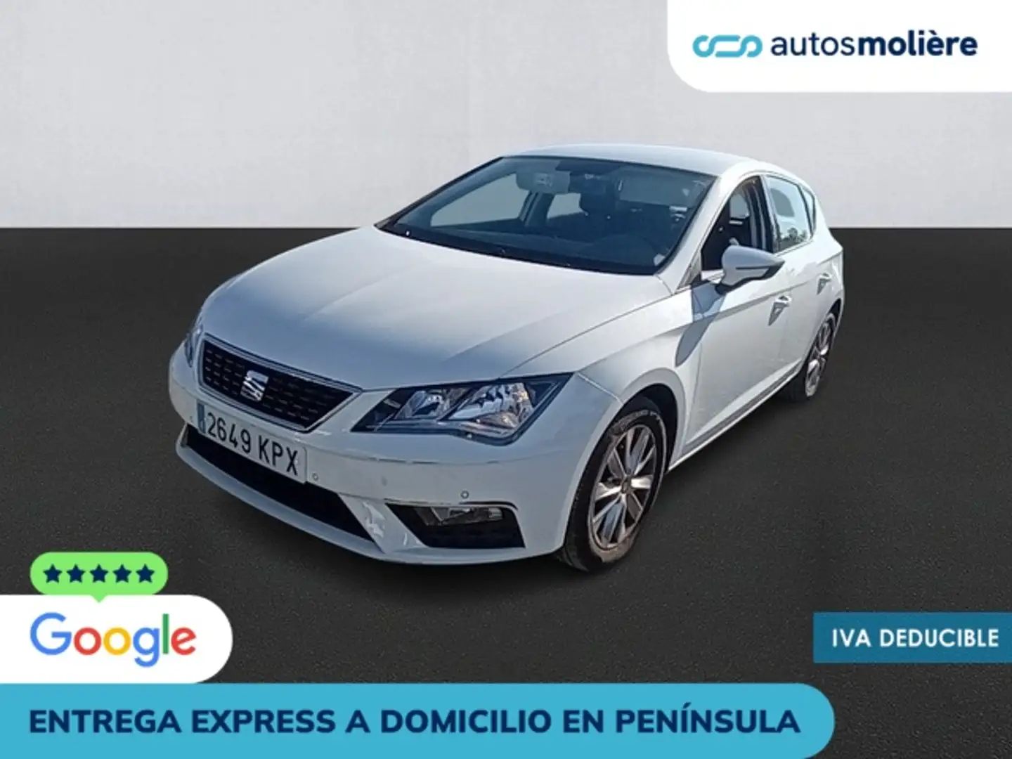 SEAT Leon 1.4 TGI GNC S&S Style 110 Blanc - 1
