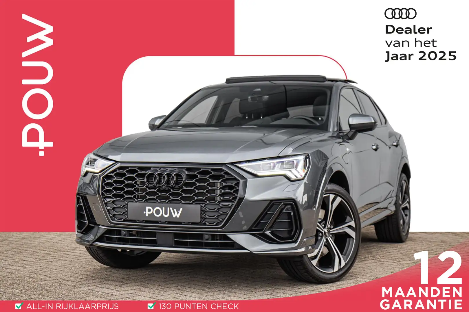 Audi Q3 Sportback 45 TFSIe 245pk PHEV S Edition | 20" LM V Grijs - 1