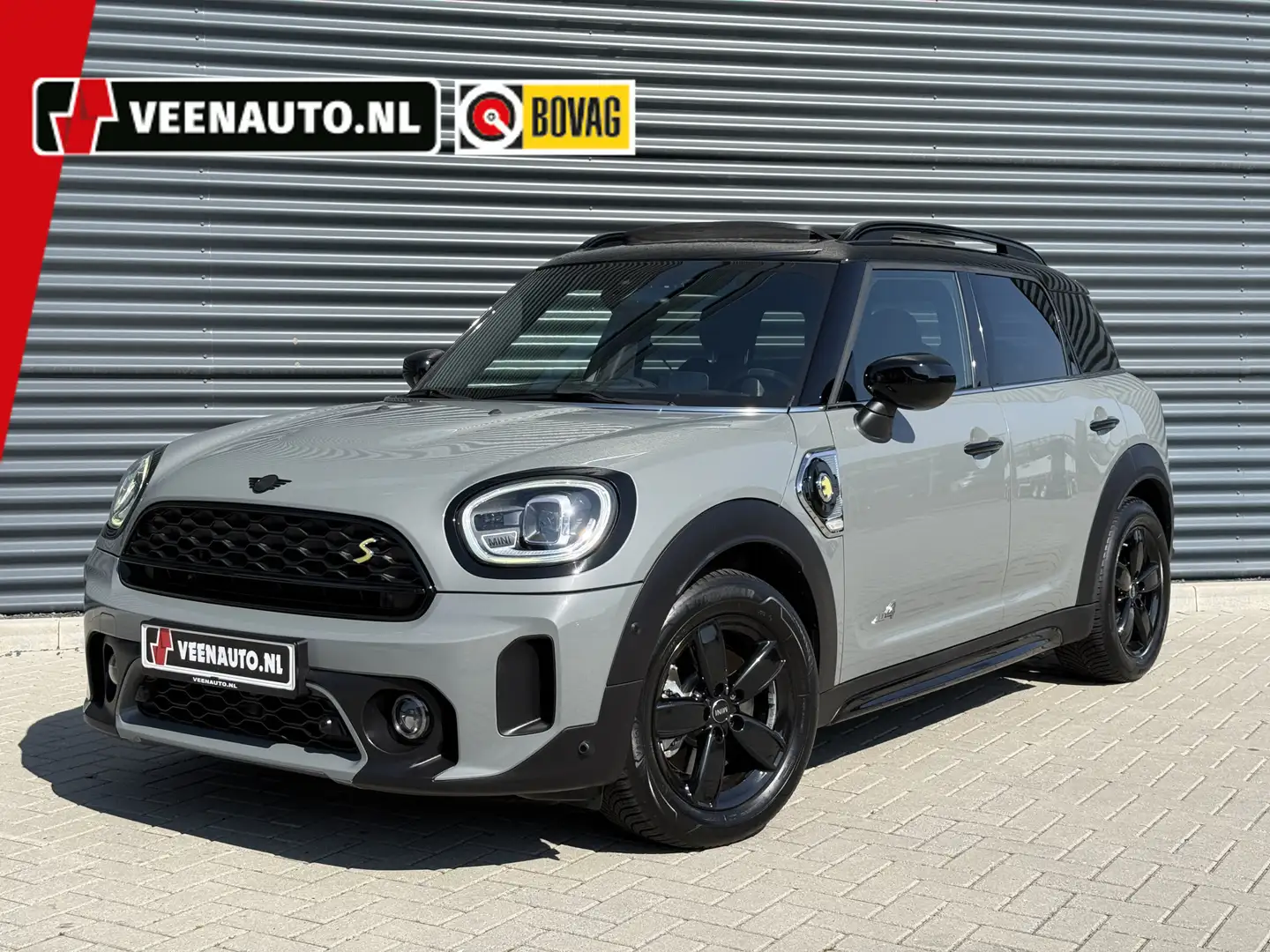 MINI Cooper SE Countryman 2.0 ALL4 Pano/Leder/Camera Gris - 1