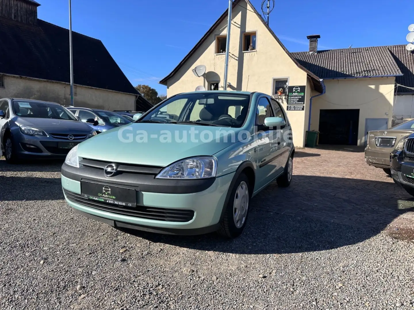 Opel Corsa 1.2 ** Automatik ** Klima ** 2. Hand ** Grün - 2