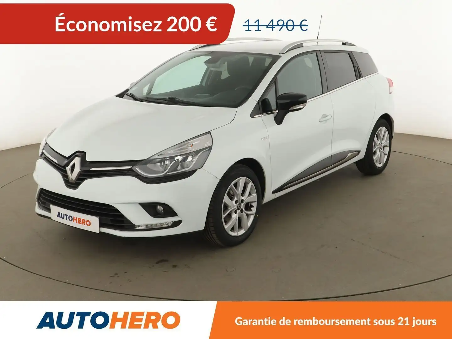 Renault Clio Estate 0.9 TCe Limited Blanc - 1