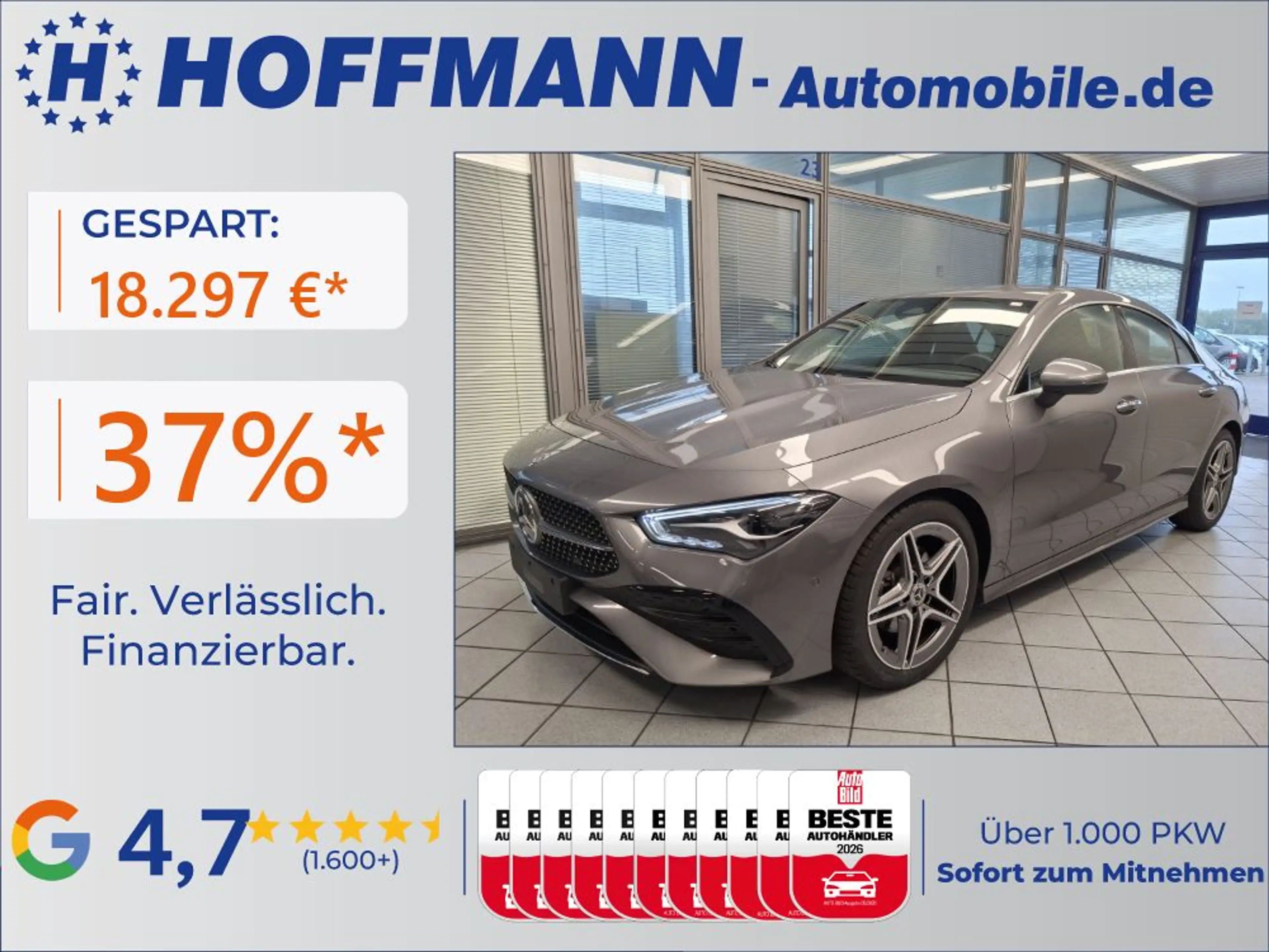 Mercedes-Benz CLA 180 AMG Adv. Plus el.Heckklappe,Park+Kamera