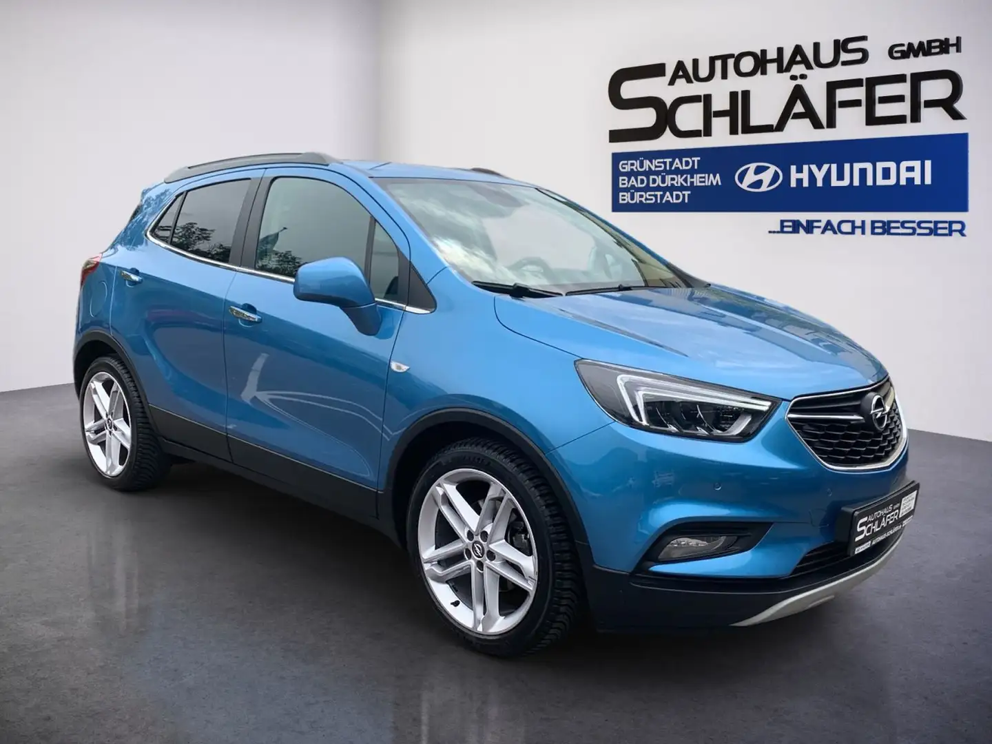 Opel Mokka X 1.4 Turbo Innovation S/S AHK Blau - 2