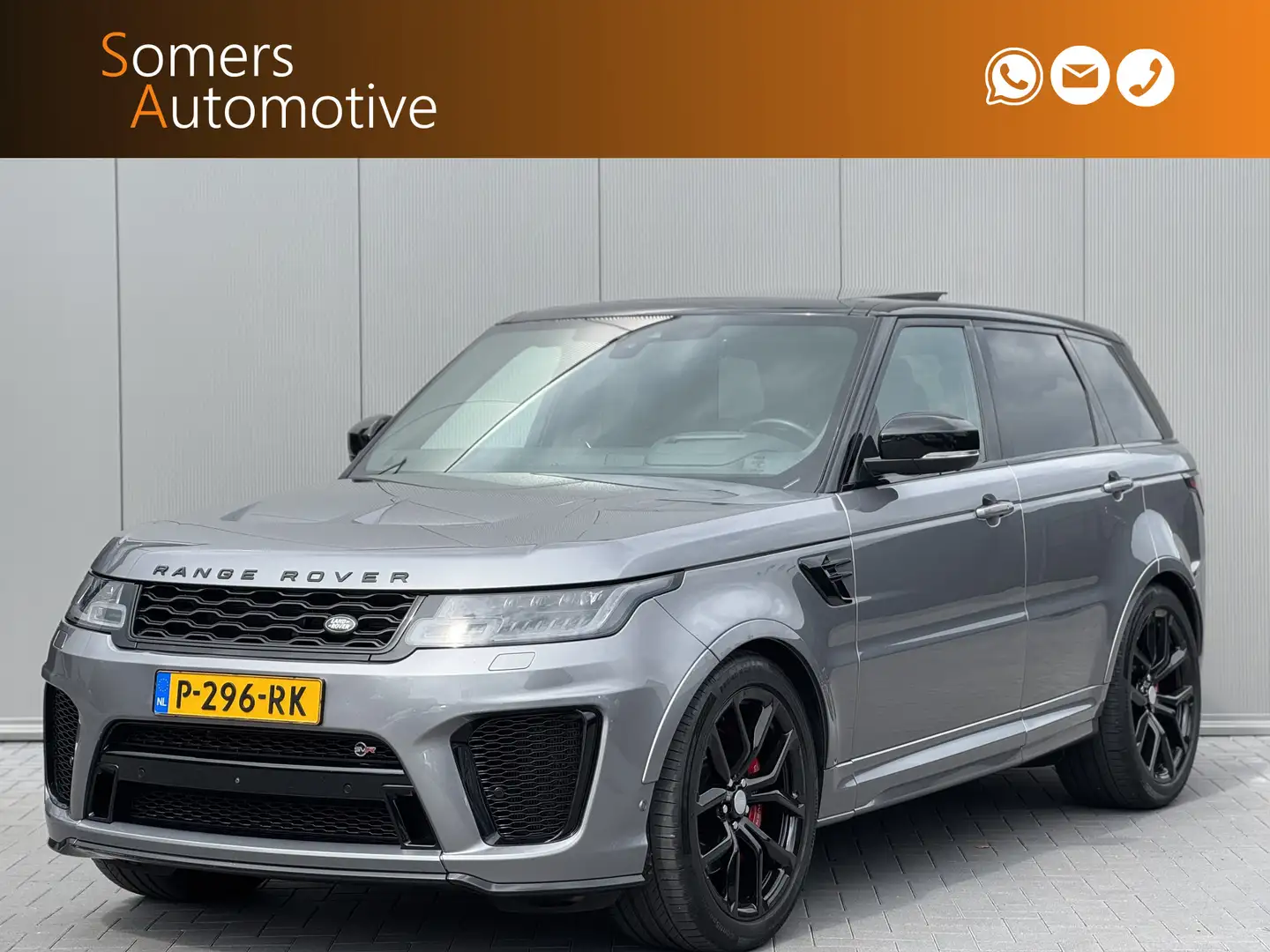 Land Rover Range Rover Sport 5.0 V8 P575 SC SVR | Panorama | Stoelventilatie | Gris - 1