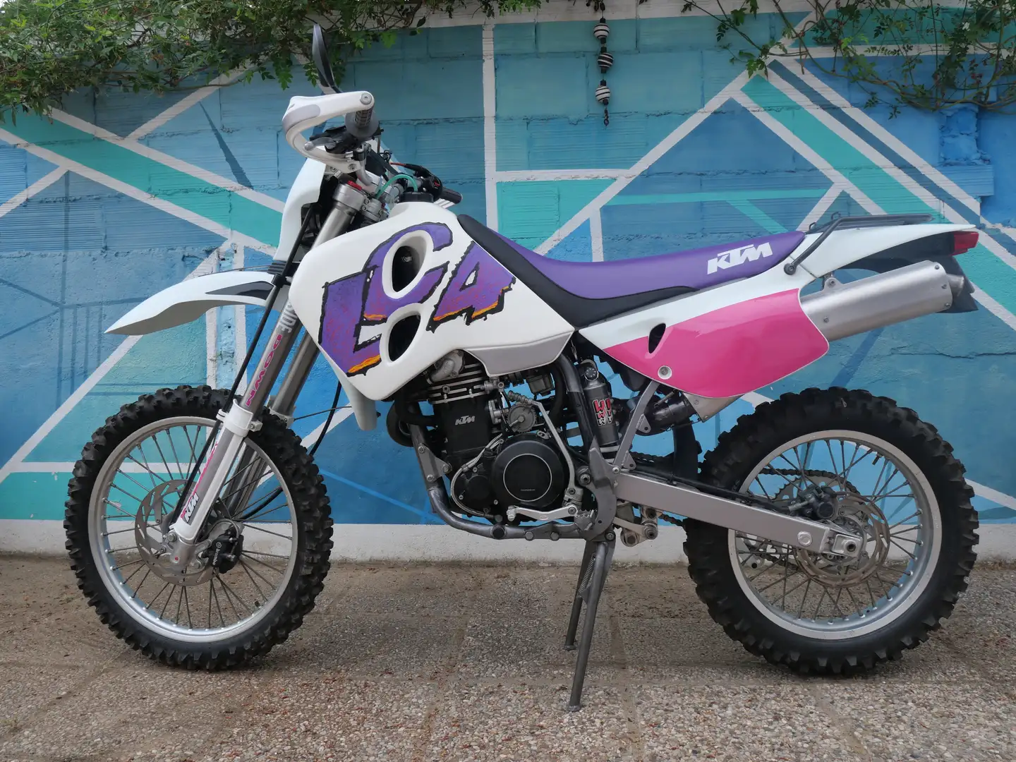 KTM 600 LC 4 EC 600 Blanco - 1