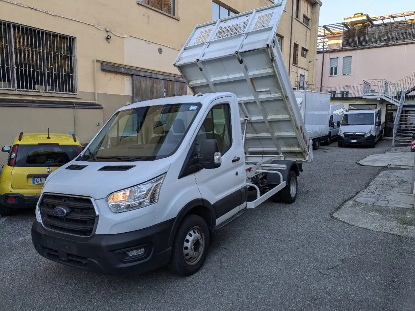Ford Transit 350 2.0 170CV RWD PM-RG   ribaltabile  gemellato Bianco - 2