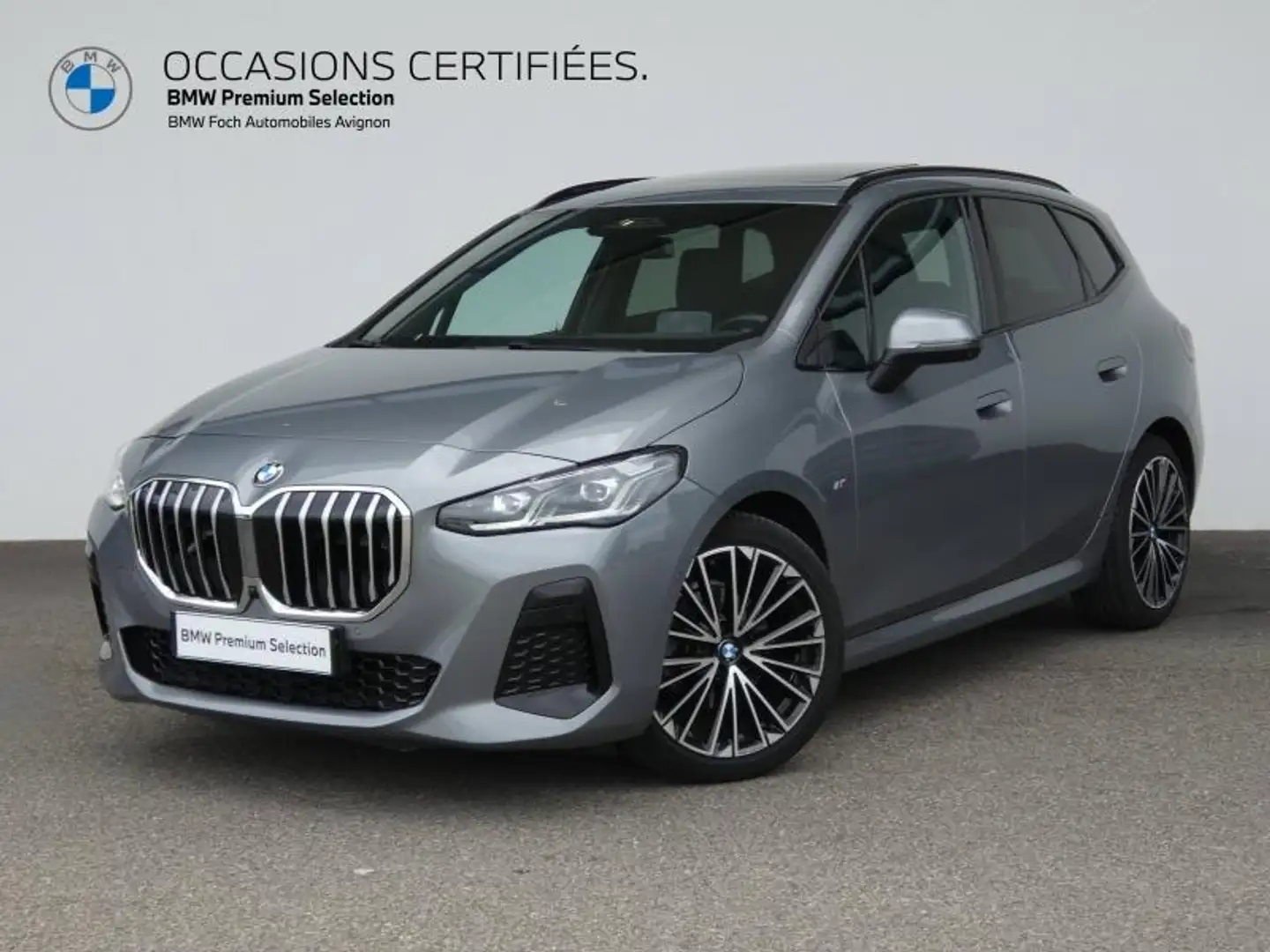 BMW 220 220i 170ch M Sport DKG7 Gris - 1