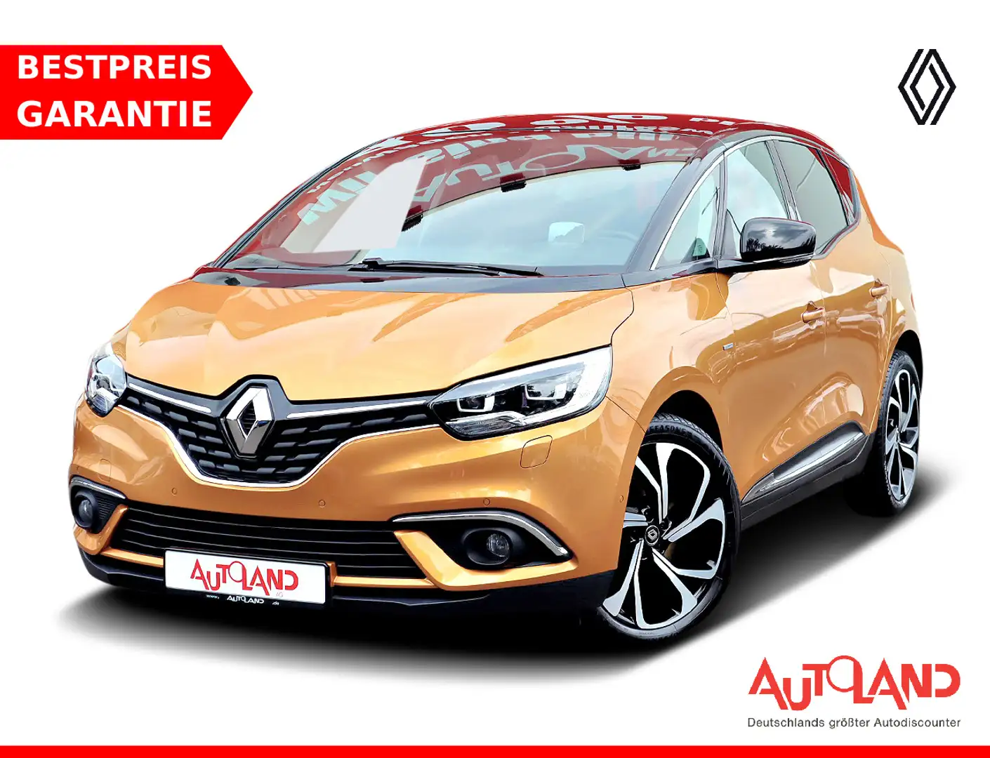 Renault Scenic IV 1.3 TCe 140 Energy BOSE LED Navi Leder Geel - 1