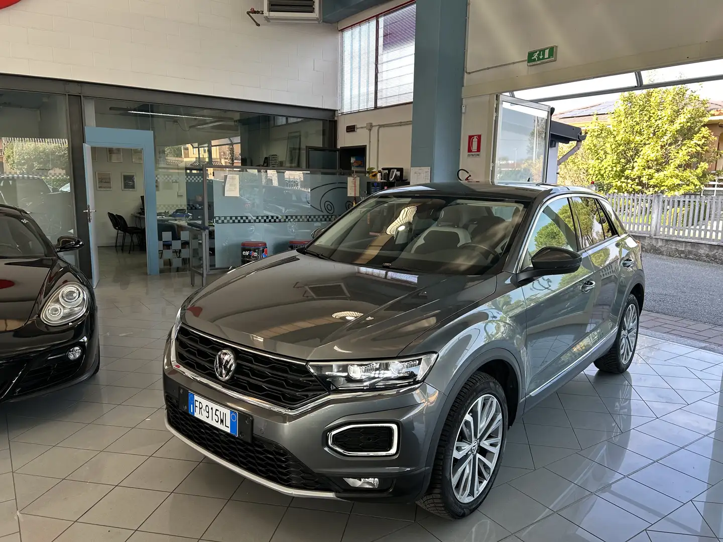 Volkswagen T-Roc T-Roc 2.0 tdi Advanced 4motion Gris - 1