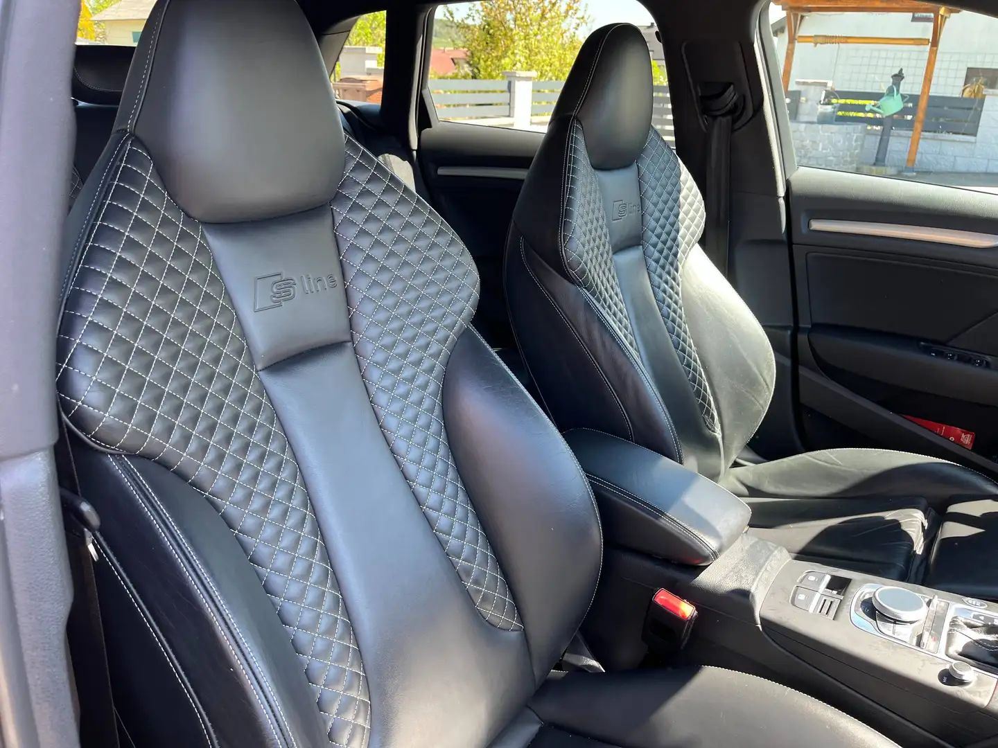 Audi A3 A3 SB quattro Sport 2,0 TDI S-tronic Sport Schwarz - 1