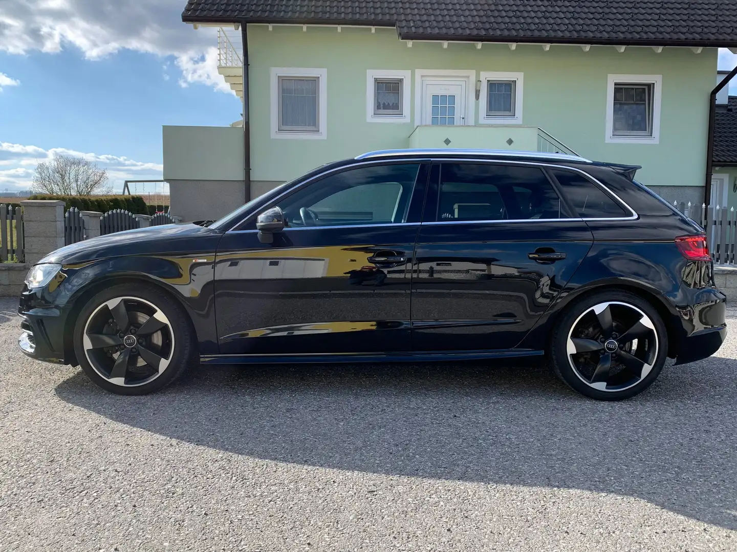 Audi A3 A3 SB quattro Sport 2,0 TDI S-tronic Sport Schwarz - 2